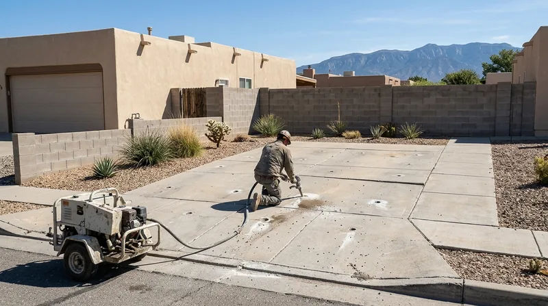 Concrete Leveling & Slab Lifting Albuquerque