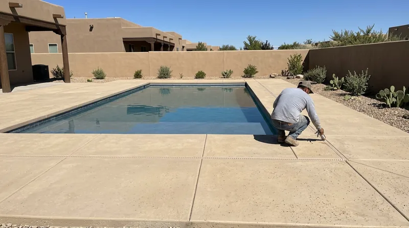 Concrete Pool Decks Albuquerque